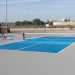 A ridosso della rete (come per il badminton)  segnata una zona pi chiara (la kitchen o no volley zone) in cui non  possibile effettuare colpi al volo: l la palla deve prima rimbalzare per essere colpita
